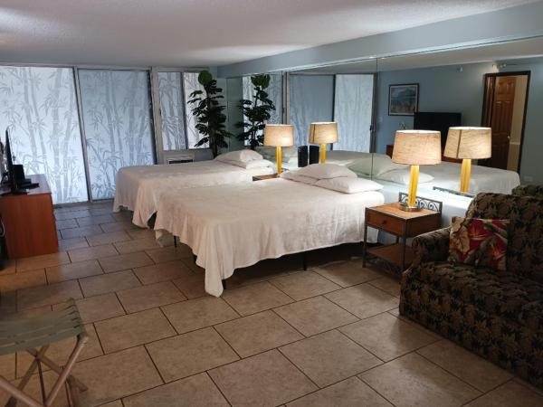 Diamond Head Beach Hotel : photo 1 de la chambre chambre standard avec 2 lits queen-size