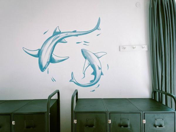 Ostello Bello Genova : photo 4 de la chambre lit simple dans dortoir mixte de 5 lits