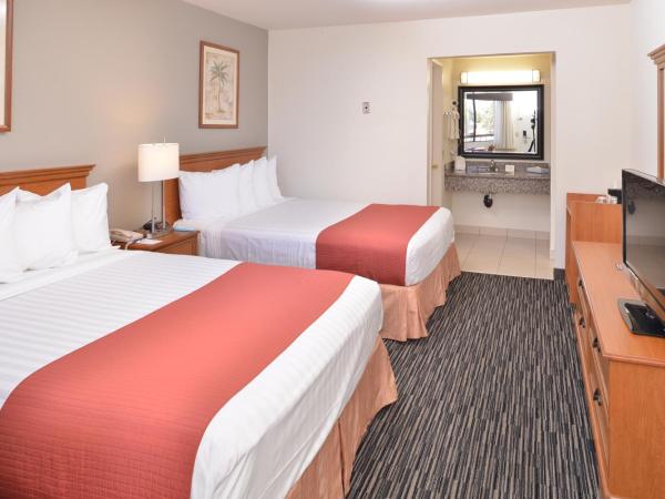 Pleasant Inn : photo 4 de la chambre chambre 2 lits queen-size - non-fumeurs