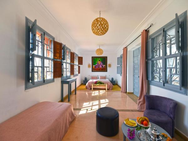 Villa Agora, Villa à la campagne proche Marrakech : photo 4 de la chambre chambre triple - vue sur jardin