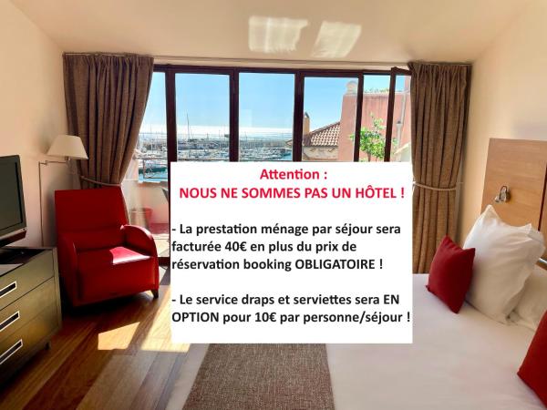 Cassis Loc - Chambre Meublée : photo 1 de la chambre chambre double avec balcon - vue sur mer