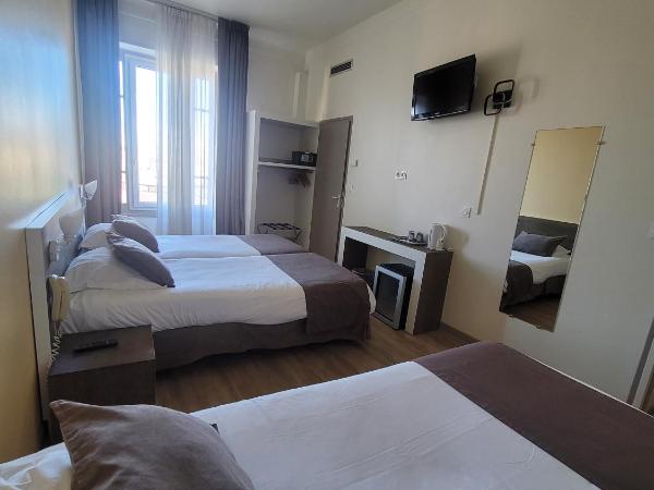 HOTEL DES PRINCES - HOTEL KYRIAD ORANGE Centre Ville -- 3 Etoiles -- Provence Alpes Côte d'Azur - France - A7-A9 : photo 1 de la chambre chambre triple confort