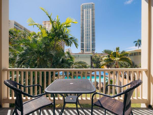 Waikiki Heritage Hotel : photo 8 de la chambre hébergement deluxe avec 1 lit king-size ou 2 lits doubles
