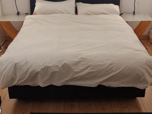 Schönste Lage am Rhein in unmittelbarer Stadtnähe, B & B : photo 1 de la chambre chambre double - sous-sol