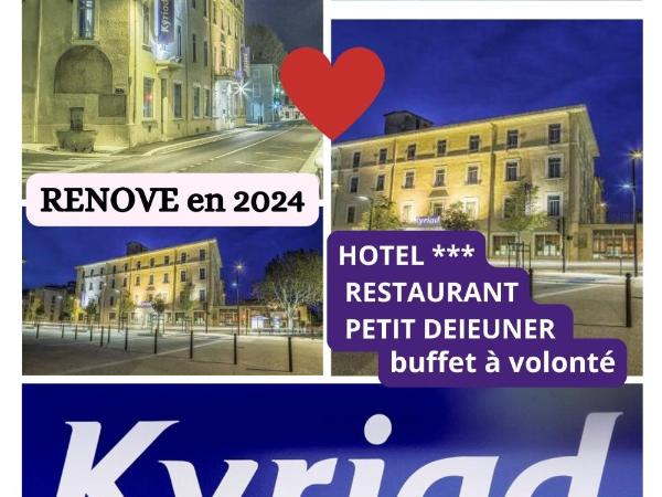 HOTEL KYRIAD ORANGE Centre Ville - A7-A9 - 3 Etoiles - HOTEL DES PRINCES - Provence Alpes Côte d'Azur - France : photo 8 de la chambre chambre triple