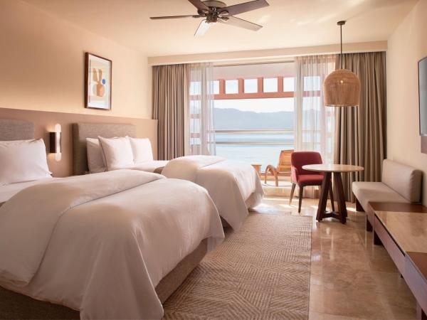 The Westin Resort & Spa, Puerto Vallarta : photo 4 de la chambre chambre avec 2 lits doubles et balcon - vue partielle sur océan - Étage inférieur
