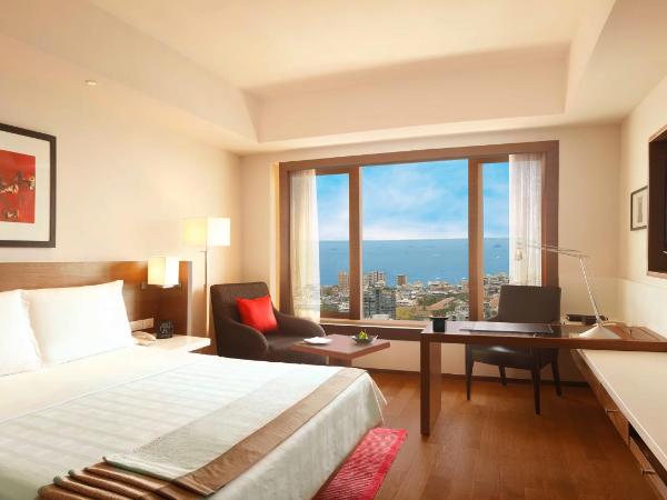 Trident Nariman Point : photo 3 de la chambre chambre double ou lits jumeaux premier avec vue sur l'océan 