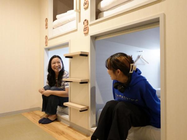 Hotel Tomariya Ueno : photo 4 de la chambre lit simple standard dans dortoir pour femmes