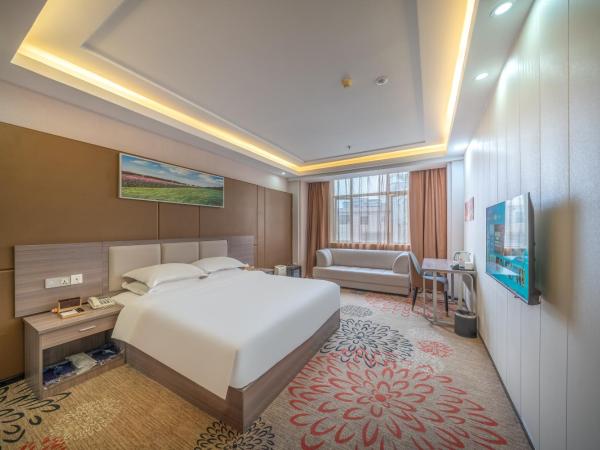 Meicheng Hotel - Guangzhou Huangpu Nangang Times City : photo 4 de la chambre chambre lit king-size supérieure