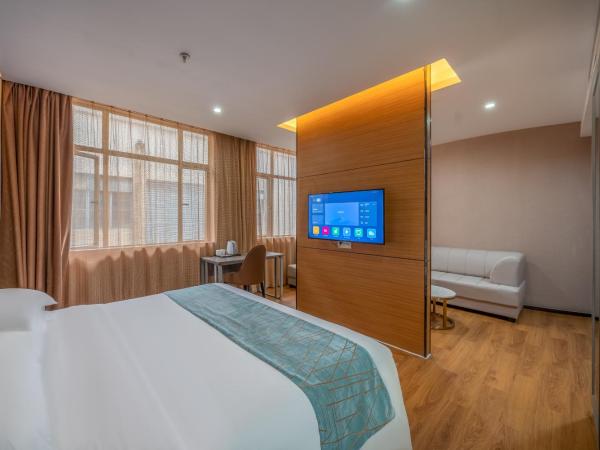 Meicheng Hotel - Guangzhou Huangpu Nangang Times City : photo 4 de la chambre suite supérieure 