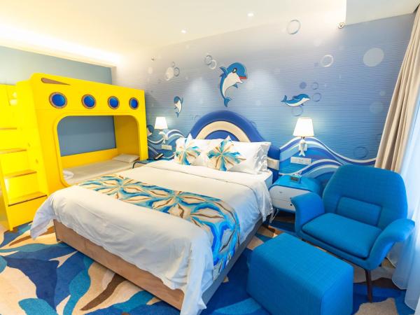 Shanghai Haichang Ocean Park Resort Hotel : photo 3 de la chambre dolphin family queen room
