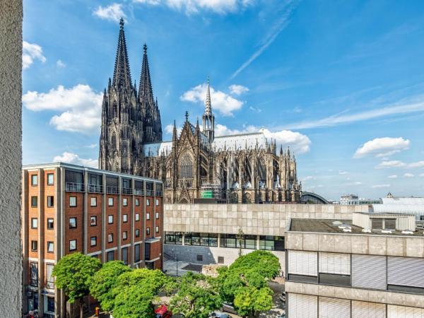 CityClass Hotel am Dom : photo 3 de la chambre chambre lits jumeaux supérieure - vue sur cathédrale