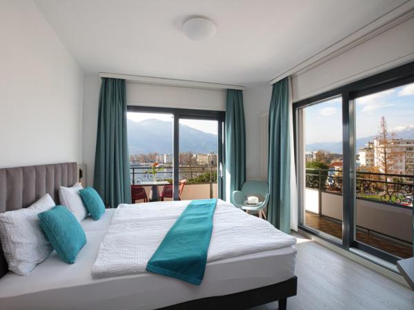 Hotel Geranio Au Lac : photo 4 de la chambre chambre double avec balcon – vue sur lac