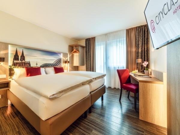 CityClass Hotel am Heumarkt : photo 3 de la chambre chambre double confort