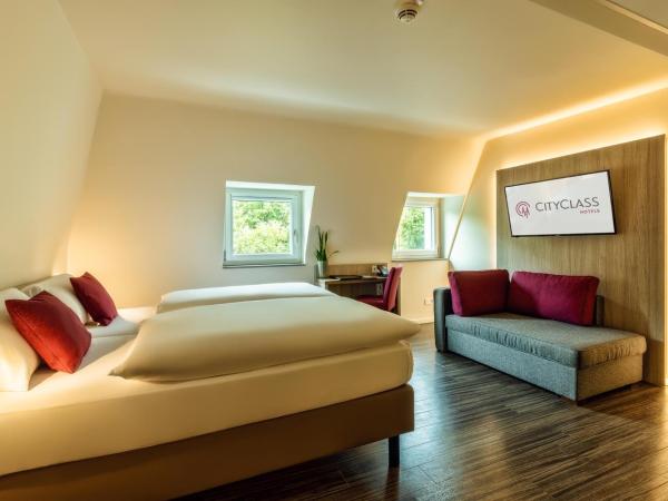 CityClass Hotel am Heumarkt : photo 7 de la chambre chambre double supérieure