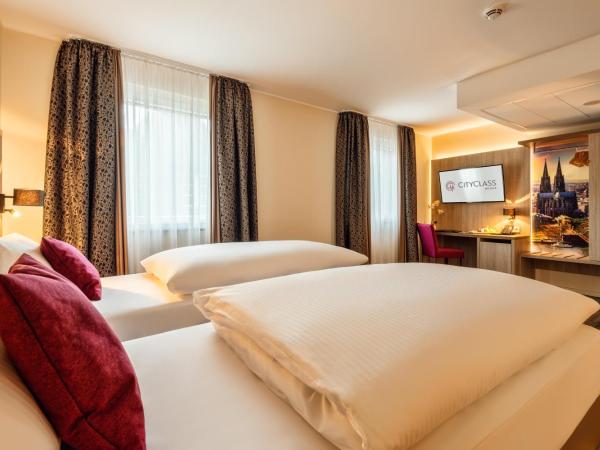 CityClass Hotel am Heumarkt : photo 3 de la chambre chambre lits jumeaux supérieure