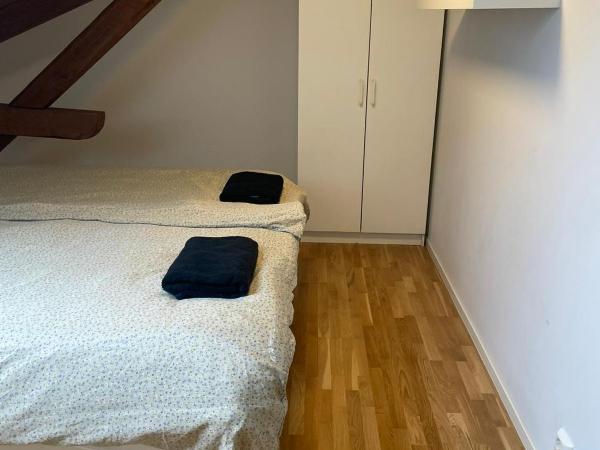 Private Rom for two in Oslo City center-Main Street-Walking distance : photo 3 de la chambre chambre double ou lits jumeaux - vue sur ville