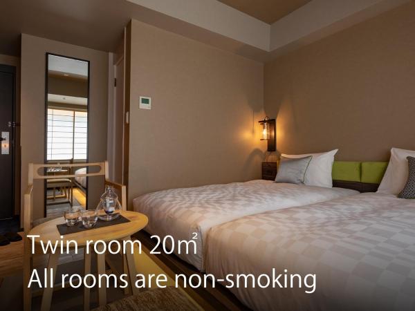 Hotel Resol Kyoto Kawaramachi Sanjo : photo 3 de la chambre chambre lits jumeaux