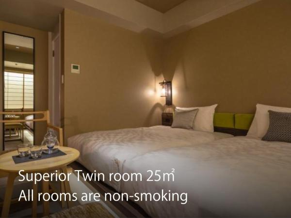 Hotel Resol Kyoto Kawaramachi Sanjo : photo 5 de la chambre chambre lits jumeaux supérieure