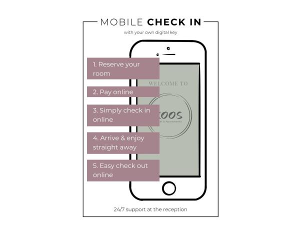 KOOS Hotel&Apartments - City Aparthotel : photo 1 de la chambre chambre double ou lits jumeaux