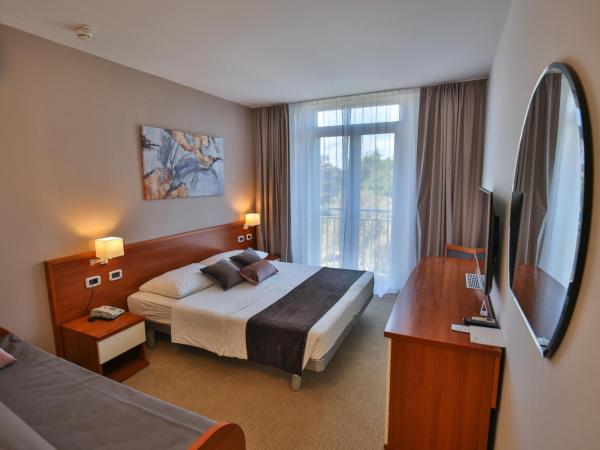 Arena Hotel Holiday : photo 2 de la chambre chambre double ou lits jumeaux - vue sur jardin