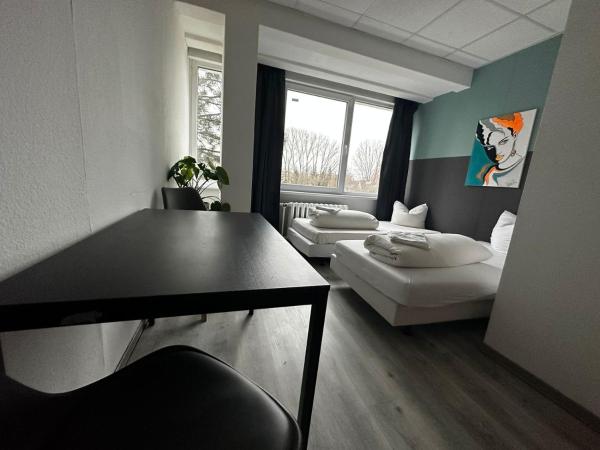 Ootel.com : photo 7 de la chambre chambre lits jumeaux - vue sur jardin