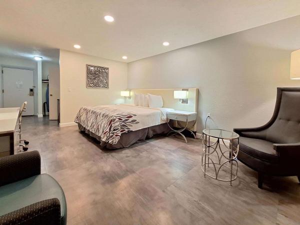 Travelodge by Wyndham Indianapolis Speedway : photo 4 de la chambre chambre lit king-size - accessible aux personnes à mobilité réduite - non-fumeurs 