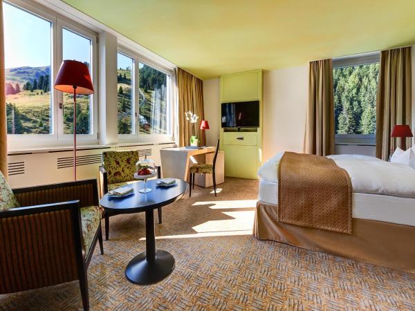 Tschuggen Grand Hotel - The Leading Hotels of the World : photo 1 de la chambre chambre double bergoase