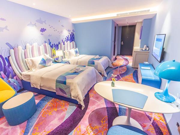 Shanghai Haichang Ocean Park Resort Hotel : photo 3 de la chambre anemone fish superior twin room