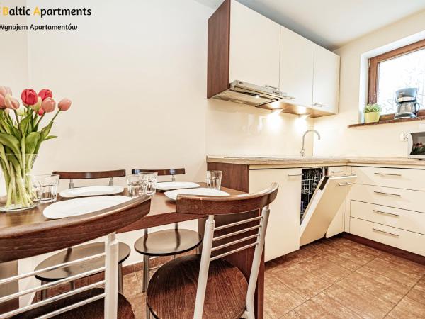 Baltic Apartments - Hotelik Przy Promenadzie : photo 6 de la chambre appartement familial 2 chambres avec terrasse