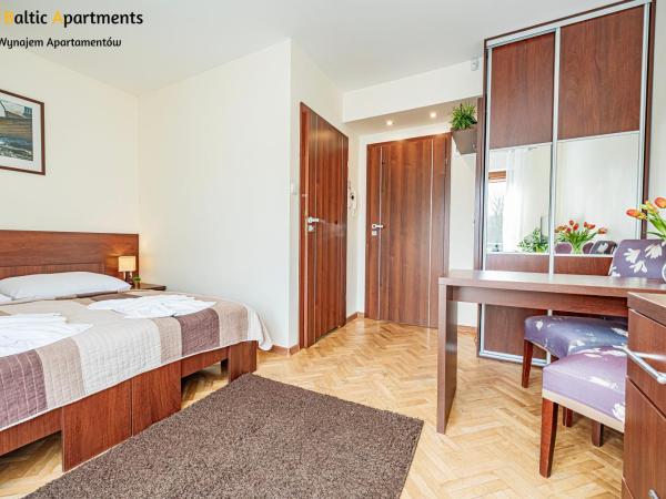 Baltic Apartments - Hotelik Przy Promenadzie : photo 2 de la chambre chambre double avec balcon