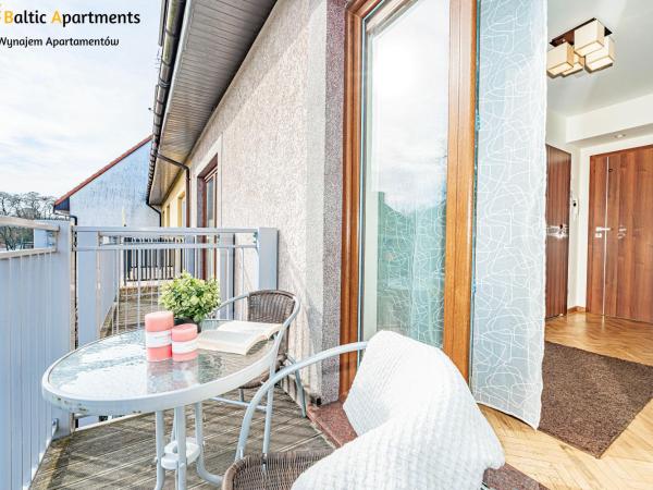 Baltic Apartments - Hotelik Przy Promenadzie : photo 7 de la chambre chambre double avec balcon