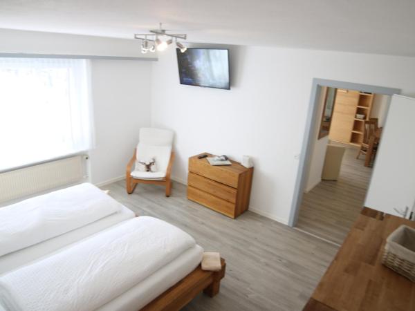 Hotel Paradis-Leukerbad-Therme : photo 4 de la chambre appartement 3 chambres avec balcon