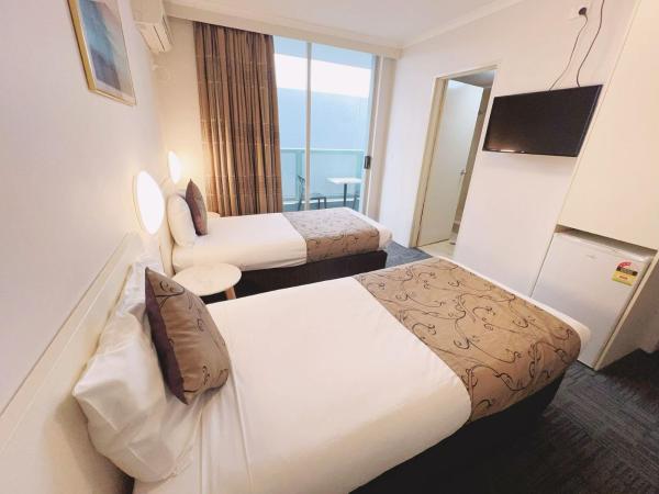 Carlton Lygon Lodge - Close to Melbourne Uni : photo 2 de la chambre suite lits jumeaux