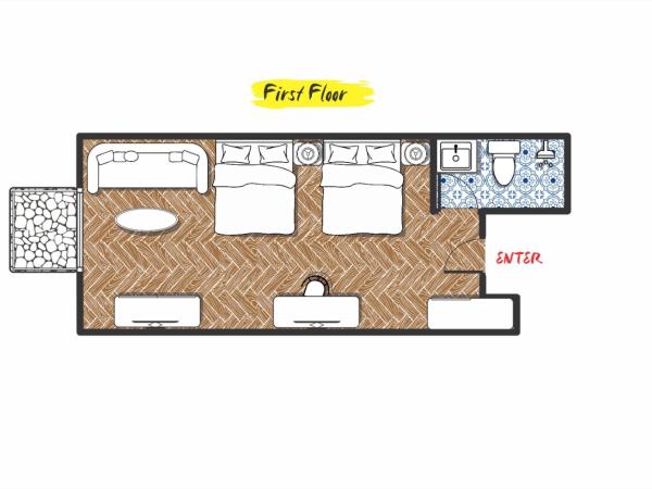 The Farmhouse : photo 4 de la chambre chambre familiale deluxe