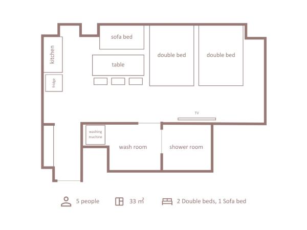 Minn Ueno-Iriya : photo 10 de la chambre chambre familiale standard