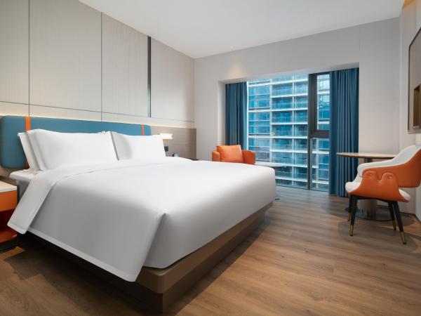 Yizhi Hotel - Guangzhou Beijing Road Chenjiaxuan Subway Station : photo 3 de la chambre chambre lit queen-size deluxe