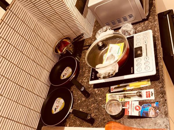 The Lodgers 2 BHK Serviced Apartment Near Artemis Hospital Sector 57 Gurgaon - Nearest Metro Station Sector 54 Chowk : photo 5 de la chambre appartement 2 chambres