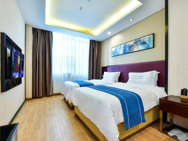 Shanshui Trends Hotel Pazhou International Exhibition Center Branch : photo 7 de la chambre chambre deluxe avec 2 lits doubles