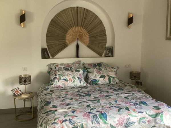 Pervenche : photo 1 de la chambre chambre double avec salle de bains privative