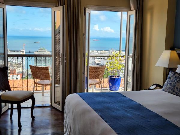 Hotel Casa do Amarelindo : photo 9 de la chambre chambre deluxe avec balcon - vue sur baie