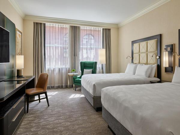 JW Marriott Chicago : photo 1 de la chambre chambre double avec 2 lits queen-size - vue sur ville