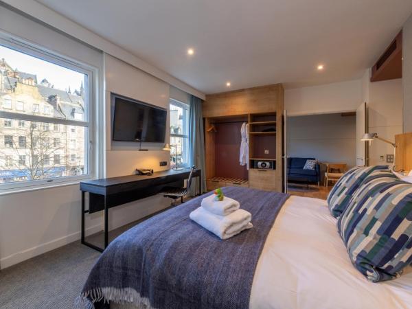 Apex City of Edinburgh Hotel : photo 4 de la chambre suite avec vue sur le château