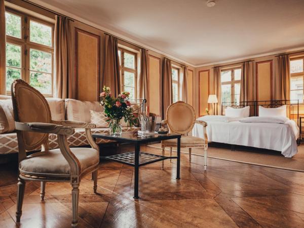 Hotel Villa Sorgenfrei & Restaurant Atelier Sanssouci : photo 1 de la chambre chambre double - elbauenzimmer