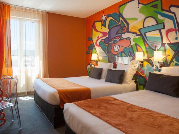 The Originals Boutique, Hôtel de l'Univers, Montluçon : photo 1 de la chambre chambre lits jumeaux standard