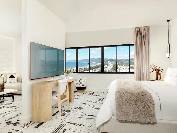 Huntley Santa Monica Beach : photo 1 de la chambre suite deluxe avec lit king-size