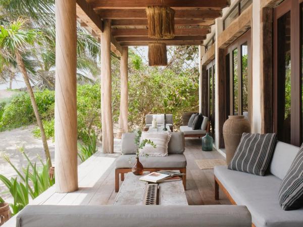 Aldea Canzul Tulum : photo 5 de la chambre villa côté plage casa chukum - 12 personnes