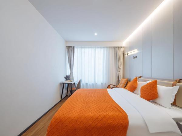 Ketangjian Hotel - Shanghai Railway Station Baoshan Road Subway Station : photo 7 de la chambre chambre lit queen-size deluxe