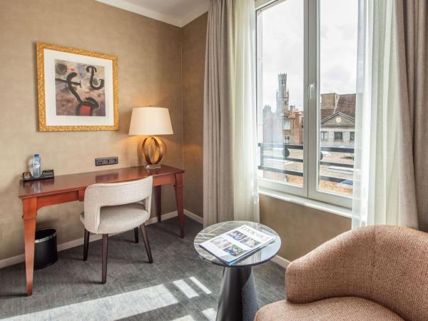 Dukes' Palace Brugge : photo 3 de la chambre chambre double ou lits jumeaux supérieure avec vue sur ville
