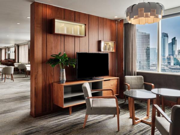 The Westin Warsaw : photo 9 de la chambre suite présidentielle 1 chambre lit king-size - vue sur ville